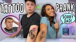 TATTOO PRANK ON PARENTS😱 Natalies Outlet [upl. by Gehlbach]