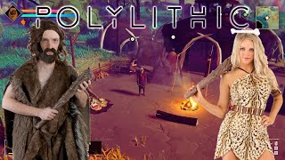 Polylithic  Living My Best Stone Age Life LowPoly Sandbox Survival Rumble Replay [upl. by Anrym]