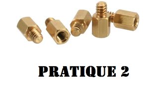 Cyrob Pratique 2  Prototypage choix de la plaque et fixation [upl. by Vidovik470]