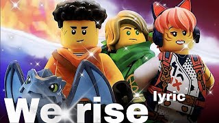 Ninjago dragon rising We rise  lyric [upl. by Hesta]