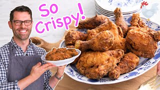 How to Make Crispy Fried Chicken  Preppy Kitchen [upl. by Yliab]