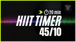 My favorite 20 min 4510 Combo Hiit Timer to build muscle  Mix 114 [upl. by Aufa541]