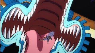 Kaido eats Luffy English Dub [upl. by Itsirk29]