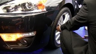 2013 Nissan Altima Easy Fill Tire Alert Demonstration [upl. by Senn674]