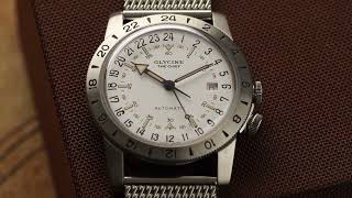 Glycine Airman The Chief in Purist White dials New Collection 2023 [upl. by Aradnahc]