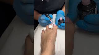 💅🏻unghiette piedi fatte ✅ nails feetnails unghiette unghiepiedi pinknails pinknail [upl. by Saville]