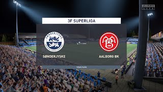 FIFA 22  Sønderjyske vs Aalborg BK  3F Superliga  Gameplay [upl. by Cristen]