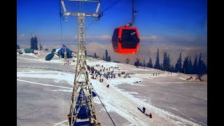 Gulmarg Kashmir Snow ride Complete Gondola ride  Watch till end  HD [upl. by Bergess201]