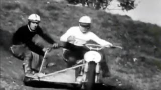 1968 Sidecarcross Schwenningen Germany  Winners Lerchenmüller amp Vögel Austria sidecar motocross [upl. by Rennerb]