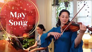 How To Play May Song  Suzuki Violin Vol 1 [upl. by Esiuqcaj]