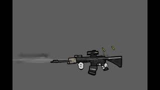 hk416 shooting test  arena breakour x madness animation  just practicing a bit [upl. by Carina]