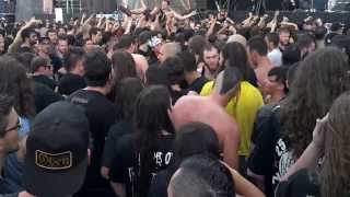 Amon Amarth Moshpit  Heavy MTL 2013 [upl. by Saleme]