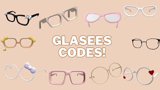 Aesthetic Glasses Codes  Bloxburg Berry Avenue Brookhaven [upl. by Aimee89]