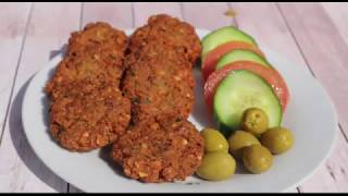 Crunchy Falafel  Simplest Veggie Falafel Recipe  Yummy Falafel  Falafel [upl. by Lleznov]