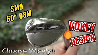 Titleist SM9  MGrind  60 degree 08 bounce [upl. by Eanom758]