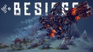 Besiege Alpha Gameplay  Best Besiege Creations  Water amp Steam Powered Vehicles [upl. by Lindeberg]