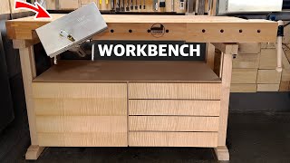 The Ultimate Workbench Setup  Hofmann amp Hammer with Pattern Maker’s Vise [upl. by Ailegra890]