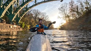 Surfski on Havel Berlin Nov 2024 [upl. by Trici]