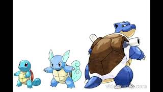 Squirtle Evolution Animation evolution pokemon squirtle [upl. by Folberth]