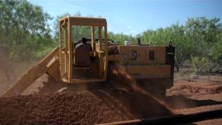 Vermeer T655 Track Trencher [upl. by Hotchkiss]