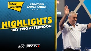 Day Two Afternoon Highlights  2022 Interwetten German Darts Open [upl. by Serrano438]