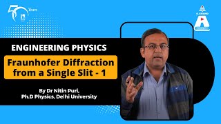 Fraunhofer diffraction from a single slit  Part 1  Engineering Physics  S Chand Academy [upl. by Stacee]