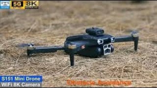 S151 DroneS151 Obstacle Avoidance Economy 8K Brushless GPS Drone – Just Released  BANGLA REVIEW [upl. by Teak]