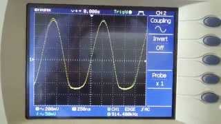 1Mhz colpitt oscillator [upl. by Torto]