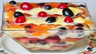 Trifle Pudding  What a Taste  Vanitha TV [upl. by Kecaj]