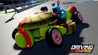 DRIVING A RAPHAEL CAR in Driving Empire [upl. by Jenna71]