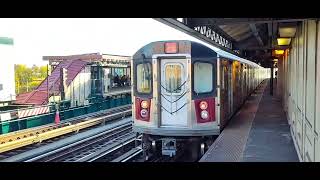 IRT White Plains Road Line R142 2 5 Trains Rush Hour West Farm Square Station Railfanning [upl. by Clair]