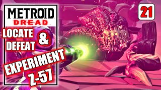 Metroid Dread  Locate amp Defeat Experiment No Z57 in Cataris  Gameplay Walkthrough Part 21 [upl. by Storz69]