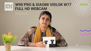 Webcam Comparison Xiaomi Vidlok W77 vs Xiaomi W90 Pro  Ryans Computer [upl. by Atterahs963]