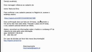 Registrobr  Tutorial de registro de domínio br [upl. by Sirret]