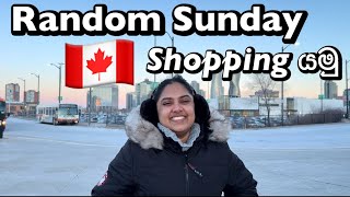 Random Sunday evening ❄️ 🇨🇦 Mississauga  Sinhala Vlog  SLCanada  Day in my life [upl. by Sonaj877]