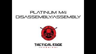 Platinum M4 Gel Blaster Disassembly Guide  Gelsoft Tech Talk [upl. by Piks518]