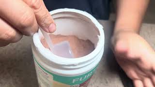 Further Food Chocolate Collagen Peptides Powder  Product Review [upl. by Jamnis400]