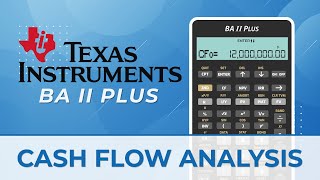 Solving Cash Flows Problems with Texas Instruments BA II Calculator CFA MBA FRM [upl. by Inohs463]