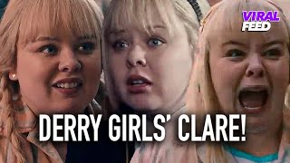 The Best Of DERRY GIRLS CLARE  VIRAL FEED [upl. by Annai617]