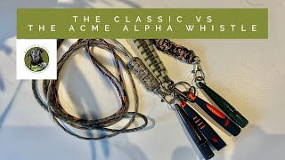 Dog Training Whistle Review  Classic Acme vs Acme Alpha [upl. by Tiernan274]