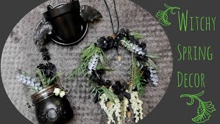 DIY Witchy Spring Home Decor  Ghostly Haunts 🎃 [upl. by Tol]