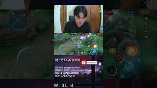 Granger maniac Live open Mabar mobilelegends shortvideo shorts fyp granger [upl. by Bethina]