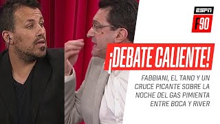 ¡SE CALENTARON El Ogro Fabbiani el Tano y un PICANTE DEBATE sobre la noche del gas pimienta [upl. by Malim643]