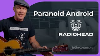 Radiohead Paranoid Android Jonny Greenwood Guitar Solo [upl. by Girand740]