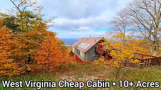 West Virginia Cabins For Sale  214k  10 Acres  West Virginia Cheap Homes For Sale [upl. by Strain994]