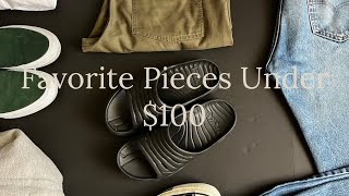 My Favorite Pieces Of Clothing Under 100 [upl. by Maddie]