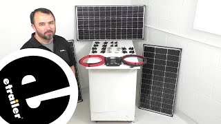 An InDepth Look at the etrailer Solar Charging System with Digital Solar Controller [upl. by Bostow]