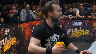 Adam Cole Attacks on Jay White helps MJF AEW World Champomship AEW Full Gear 2023 Highlights [upl. by Urbanna]