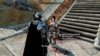 Welcome Thanks for using Skyrim Tanker Follower Neisa [upl. by Ashly781]