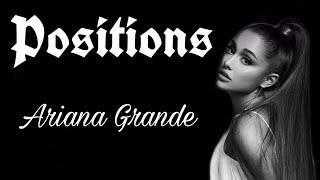 quotPositionsquot karaoke Ariana Grande  Karaoke Dokie [upl. by Delano646]